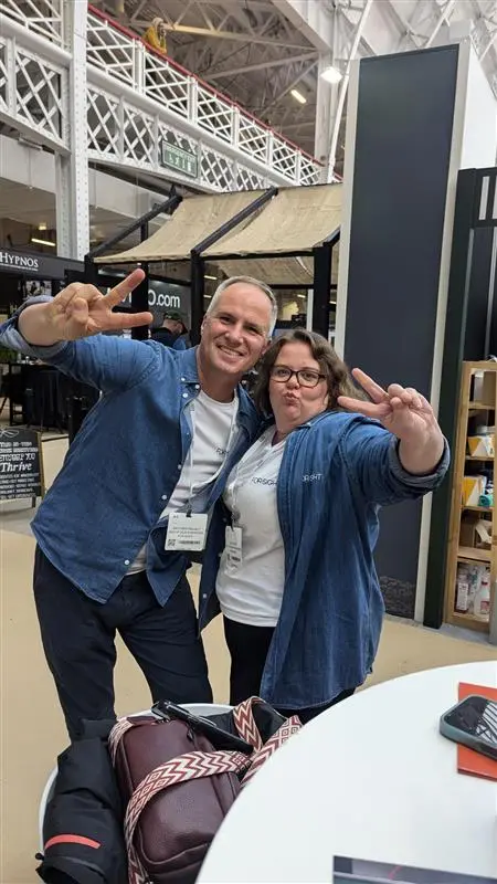 For-Sight team members at industry event